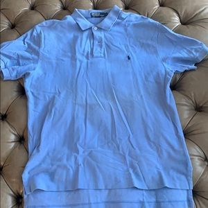 Sky blue light blue Ralph Lauren polo